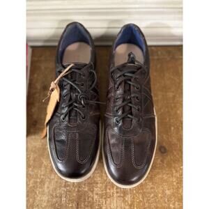 Bed Stu Muller Men’s Leather Sneakers Size 10.5 Shoes Rustic Brown Lace Up New